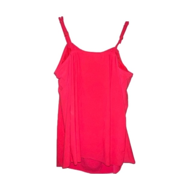 NWT Women's High Neck Keyhole Tankini Top | Aqua Green | Large - Picture 5 of 7